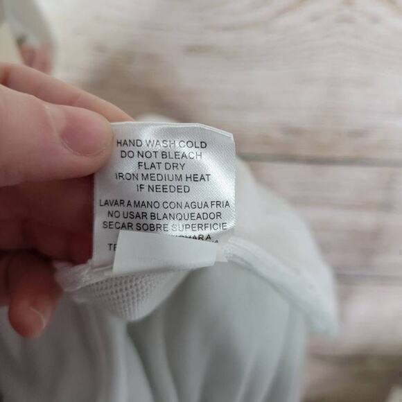 NWT Joseph A. Women's White Floral Embroidered Open Front Cardigan Size XL - Picture 9 of 10